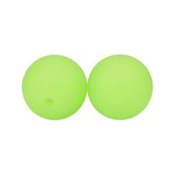 Lofca Luminous Beads 12mm 20pcs Silicone Loose Glow In The Dark Marking DIY Necklace BPA Free For Pacifier Gift Accessories
