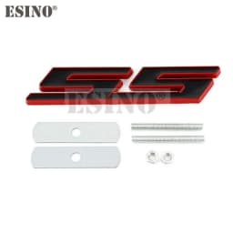 New Car Styling 3D Metal Chrome Zinc Alloy Emblem Car Body SS Front Grill Badge Sticker Decal for Chevrolet SS Camaro SS