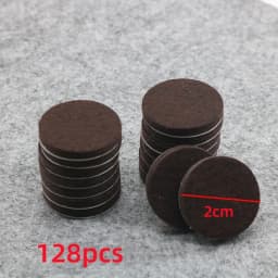 Felt Chair Leg Pads 5mm Thick Floor Scratch Protector Mat Mute Non-slip Self Adhesive Foot Pad for Furniture Accessories