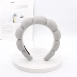 Women Girls Sponge Co Spa Makeup Bubble Terry Cloth Headband Puffy Retro Hair Bands Soft Hairband Headwear