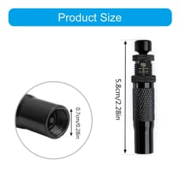 Tire Deflators Easy Twist Pressure Control Adjustable from 0.7 to 2.1 Bar, with Protective Caps&Convenient Carrying Case