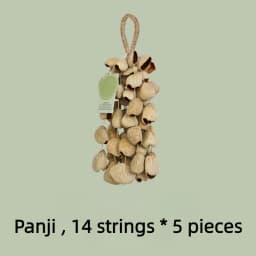 Nutshell Bell Hand Bell Meditation Sound Healing Handbell Natural Plant Indonesian Music Accompaniment Sound Therapy Instrument