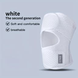 Adjustable Knee Brace Support, Breathable Mesh Knee Sleeve with Spring Stabilizers Open‑Patella Knee Protector for Men Women Dai