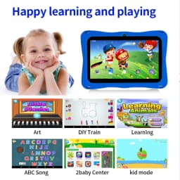 New Kids Tablet 7 Inch Quad Core Android 4GB/64GB Google Play WiFi Bluetooth Cheap and Simple Children's Favorite Gift Tablet Pc