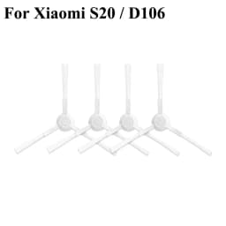 Compatible For Xiaomi Robot Vacuum S20 / D106 Parts Main Side Brush Hepa Filter Mop Cloth Dust Bag Replacement Spare Accessories
