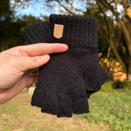 Winter Thick Elastic Knitted Gloves Warm Writting Office Cycling Fingerless Glove for Men Women Touchscreen Driving Work Gloves