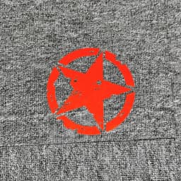 Broken Five-Pointed Stars Car Stickers War Damaged Reflective Decals For Motorcycle Helmets Fuel Tank Cap Trunk Bumper