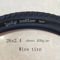 1pc MAXXIS 26 Holy Roller 26*2.4 26*2.2 24*2.4 BMX Bicycle Tire Street Chocolate Tread Climbing Steel Wire Tyre Bike Tire