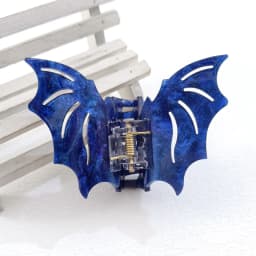 Bat-shaped Acetic Acid Material Halloween Funny Updo Festival Dress Hair Grab Hair Accessories for Women