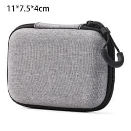 1Pcs Portable Game Console Case For RG35XX H Game Console Case Storage Bag Protective Zipper Carry Bag EVA Hard Handbag