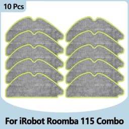 Fit For IRobot Roomba 115 Combo/115 Combo+ Vacuum Cleaner Replacement Parts Main Roller Brush Side Brush Filter Mop Pad Dust Bag
