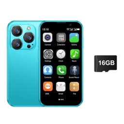 SERVO Mini Smartphone ,3.0'' HD Display, Android 9.0 Mobile Phone 2GB+16GB Face Unlock 3G Cellular GPS, Small Size Smart Phones