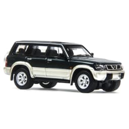 1:64 Scale Nissan Patrol 1998 Y61 Car Model 1:64 Metal Diecast Miniature Ariya X-trail Q50S Q70L QX70S QX60 QX80 Vehicle Toys