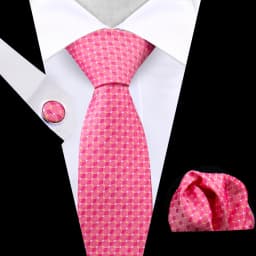 Business Tie For Men Set Necktie Cufflink Classic Handkerchief Suit For Wedding High Quality Stripe Tie Set Formal Gravata Gift