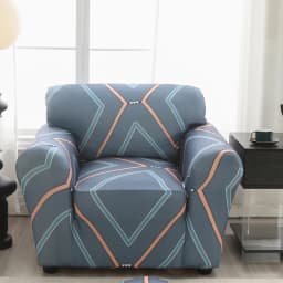 string printed sofa chair slipcovers armchair decoration elastic spandex for living room sofa cover stretch floral printed