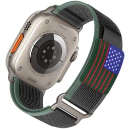 Trail loop for Apple watch ultra Band 49mm 44mm 40mm 45mm 41mm 38mm 42mm Nylon Leather bracelet iWatch series se 7 6 5 3 8 strap