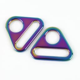 5/10Pcs Deepeel 25mm Metal Triangle Ring Buckle Bag Strap Adjust Buckles Webbing Backpack Belt Clasp Hook DIY Bags Accessories