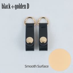 TANQU New 1 Pair 2 Piece Clip Closure Attachment for Obag Faux Leather Strap Hook Clip for Opocket O Bag