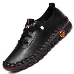 New Unique Oxford Shoes 43 44 Women's Split Leather Loafers Woman Orthopedic Moccasins Mother Designer Laced Daily Walking Flats