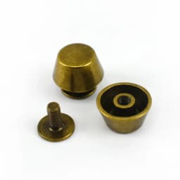 10-50Pcs 11mm Metal Handbag Purse Feet Studs Screw Rivets Bottom Protector for Leather Wallet Luggage Repair Decorative Hardware