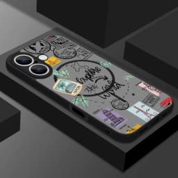 Magnetic Airplane Snow Mountain Case For iPhone 16 17 18 Pro Max Coque iPhone 16e 15 14 13 Pro Max Magnetic For Magsafe Cover