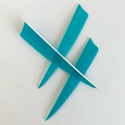 IBOUNFOX 100Pcs Archery Arrow 5 Inch Real Feathers Fletching Right/ Left Wing Shild Cut for DIY Hunting Shooting Shafts