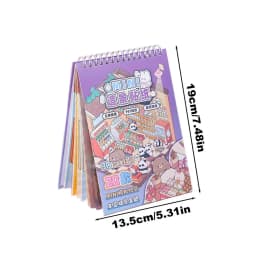 3D Sticker Scenes For Kids Miniature House Scene Stickers Journaling Paper Crafts Aesthetic Supplies For Kids Relief Stress Pass