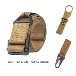 4.5CM Military Tactical Belt Nylon Belt Hook Loop Alloy Buckle High Quality Casual Combat Belt Men Women Training Belt AF101