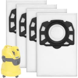 Vacuum Cleaner Bags for Karcher WD2 Plus, WD 3, KWD 1, MV 3, SE 4001, SE 4002 Wet & Dry Vacuum Cleaner, KFI 357, 2.863-314.0