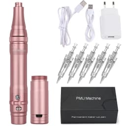 Wireless PMU Machine Permanent Makeup for Eyebrows Miroblading Eyeliner Lip Microshading Professional Rotary Tattoo Pen Gun Kit
