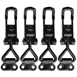 4pcs Adjustable Toolbox Case Metal Toggle Clamp Latch Catch Clasp Quick Release Anti-Slip Push Pull GH-4001 Toggle Catch Clip