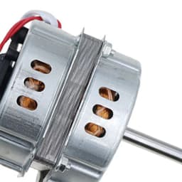 12-inch Fan Motor Replacement for FT-30 Table Floor Fans Metal Housing 10mm Mounting Plate 9mm Shaft 8mm Output