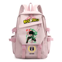 My Hero Academia Anime Print Small Backpack for Girls Lightweight Student Bookbag School Daypack