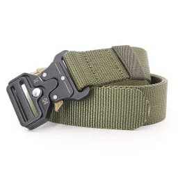 3.8X125cm - Belt Quick Release Outdoor Metal Belt Soft Real Nylon Sports Accessories Men And Women Black Belt