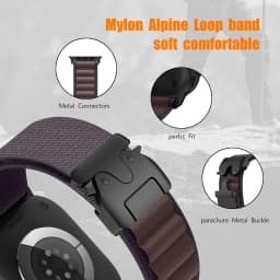 Parachute Straps For Apple Watch Ultra 3 Band 49mm 46 45 44 40 41 42 mm Alpine loop Sport Bracelet IWatch Series 11 10 9 8 7 SE