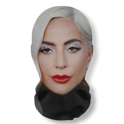 3D Printed Funny Mask Cosplay Pop Singer Lady gaga Full Face Elastic Mesh Breathable Masks Balaclava Headcovers Fan Props