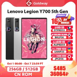 Lenovo Legion Y700 5th Gen 8.8'' Qualcomm Snapdragon 8 Elite Gen 5 165Hz Display 9000mAh Battery Gaming Tablet PC TB323FU