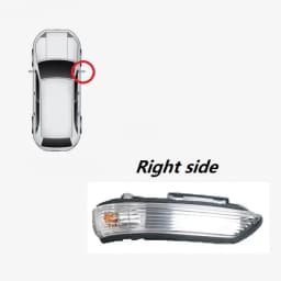 for MG ZS EZS Hybrid 2017 2018 2019 2020 2021 2022 2023 2024 2025 Indicator Side Mirror Turn Light Signal Lamp