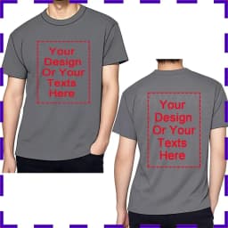 Men Tshirt Your Design Here Cotton Comfortable Unisex Teeshirt Fashion Personalized Summer Top Perfect Gift For Him