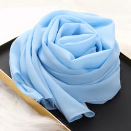 2025 Muslim Hijab Scarf With Zipper Plain Bubble Chiffon Ready to Wear Veiled Hijab Wrap Solid Shawls Headscarf Turban Ramadan