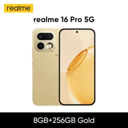 New Launch EU Version realme 16 Pro 5G Smartphone 200MP LumaColor Camera 6500nit AMOLED Display 6500mAh Battery 45W Charge