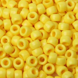 100pcs 200pcs 6x9mm Pony Beads Acrylic Large Hole Barrel Beads Solid Color Loose Spacer Beads DIY Handmade Beading Accessories