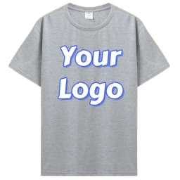 Customized Print T Shirt Men Women Custom Cotton Tops Tees DIY Your Like Photo Or Logo Cotton T-shirt Personalized Men Clothing