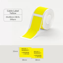 3 Rolls NIIMBOT B21 B3S B1 B31 Thermal Label Clothing Price Food Self-adhesive Tag Waterproof Smart Office Pocket Printer Label