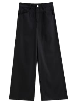 DUSHU 2025 Women's Multi-Color Straight Jeans - Casual Wide Leg Denim Pants Comfort Daily Wear New Arrival