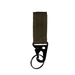 Tactical Belt Keychain Holder Carabiner Key Hook Nylon Webbing Buckle Systems Belts Buckle Hanging Hiking Outdoor Accessories