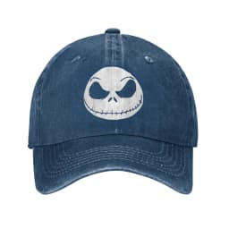 The Nightmare Before Christmas Jack Skellington Face Casual Baseball Cap For Men Summer Hats Fashion High Quality Baseball Caps
