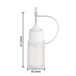 5pcs/lot 5-120ML PE Plastic Squeezable Tip Glue Applicator Plastic Bottle for Paper Quilling DIY Scrapbooking Paper Craft Tool