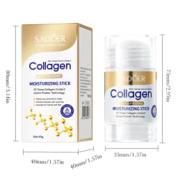 SADOER Collagen Hand & Foot Cream Stick Moisturizing Anti Cracking Whitening Anti Wrinkles Anti-Aging Hands Skin Care Products