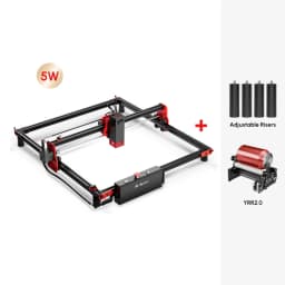 ORTUR Laser Engraver Cutter Wood Cutting Engraving DIY Machine Rotary Roller Metal Glass Leather Acrylic MDF Air Assist Nozzle